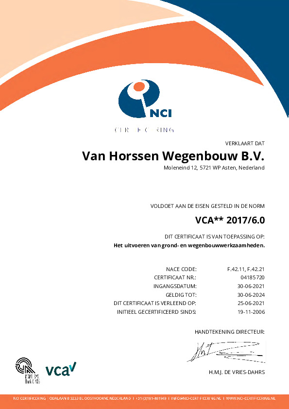 Certificaat VCA 2017 60 tm 30 06 2024